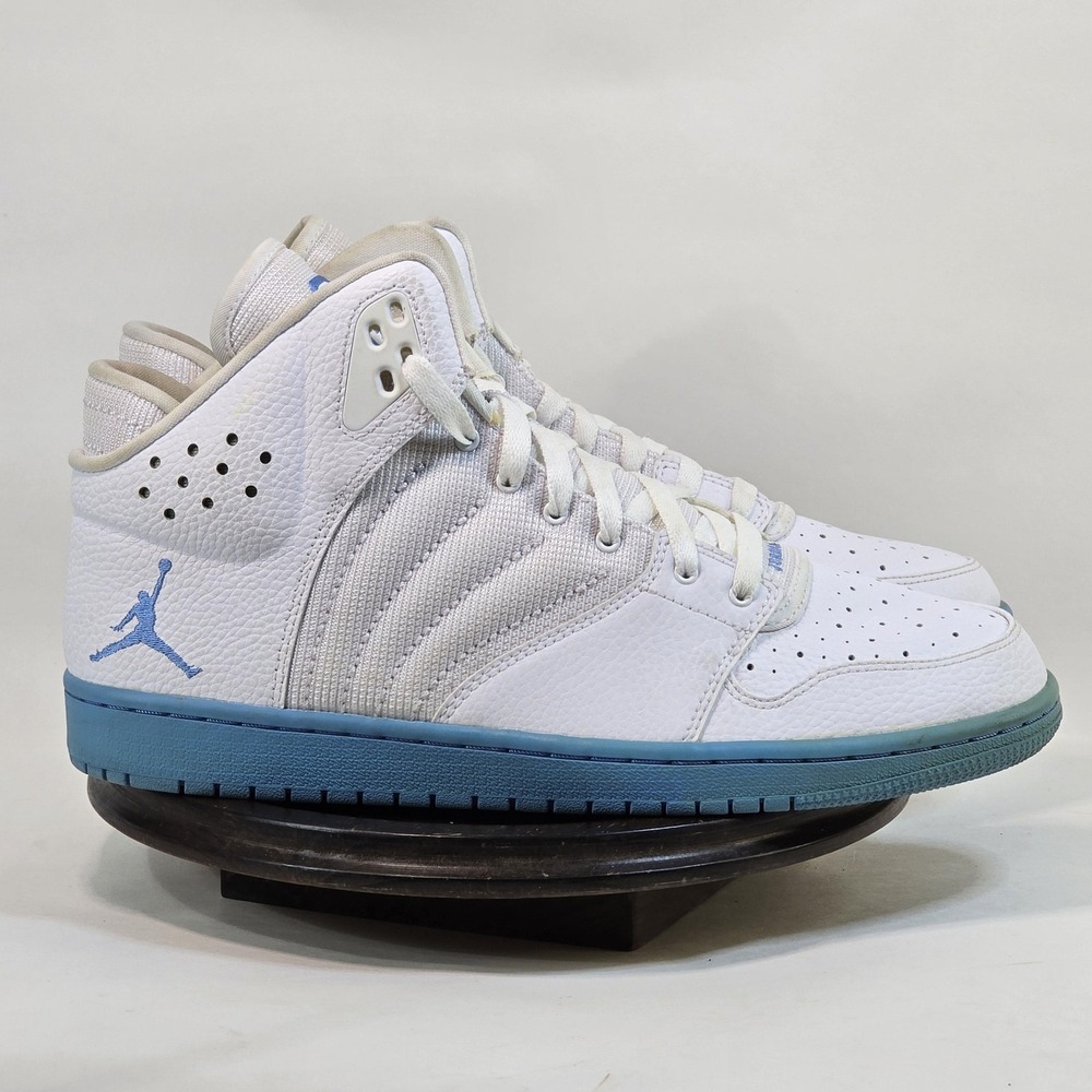 Jordan Rare Air Shoes Mens Size 11 White Blue 838818-141 Retro High Basketball